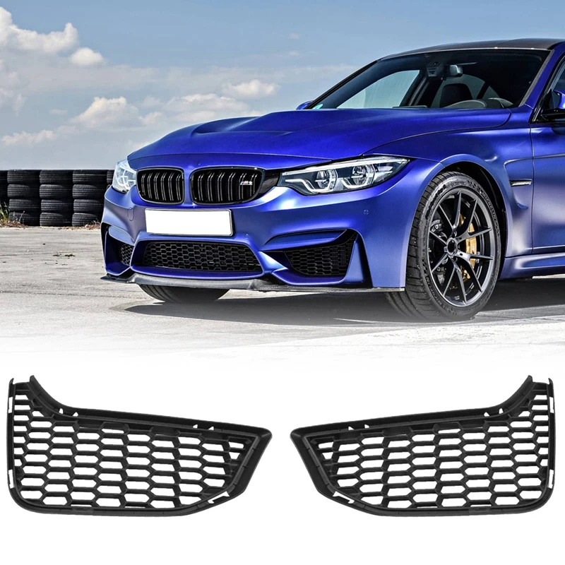 

NEW-Front Bumper Lower Grille Cover For BMW- M3 M4 F80 F82 F83 2016-2019 Accessories