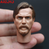 1/6 Ewan McGregor Head Sculpt Model PVC Male Head Carving Model Fit 12\