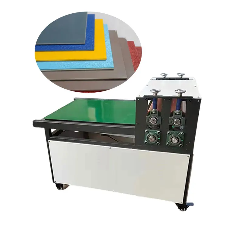 0.37KW Book Case Leveling Machine Roller Flattening Machine 30m/min Plastic Board Leveling Machine