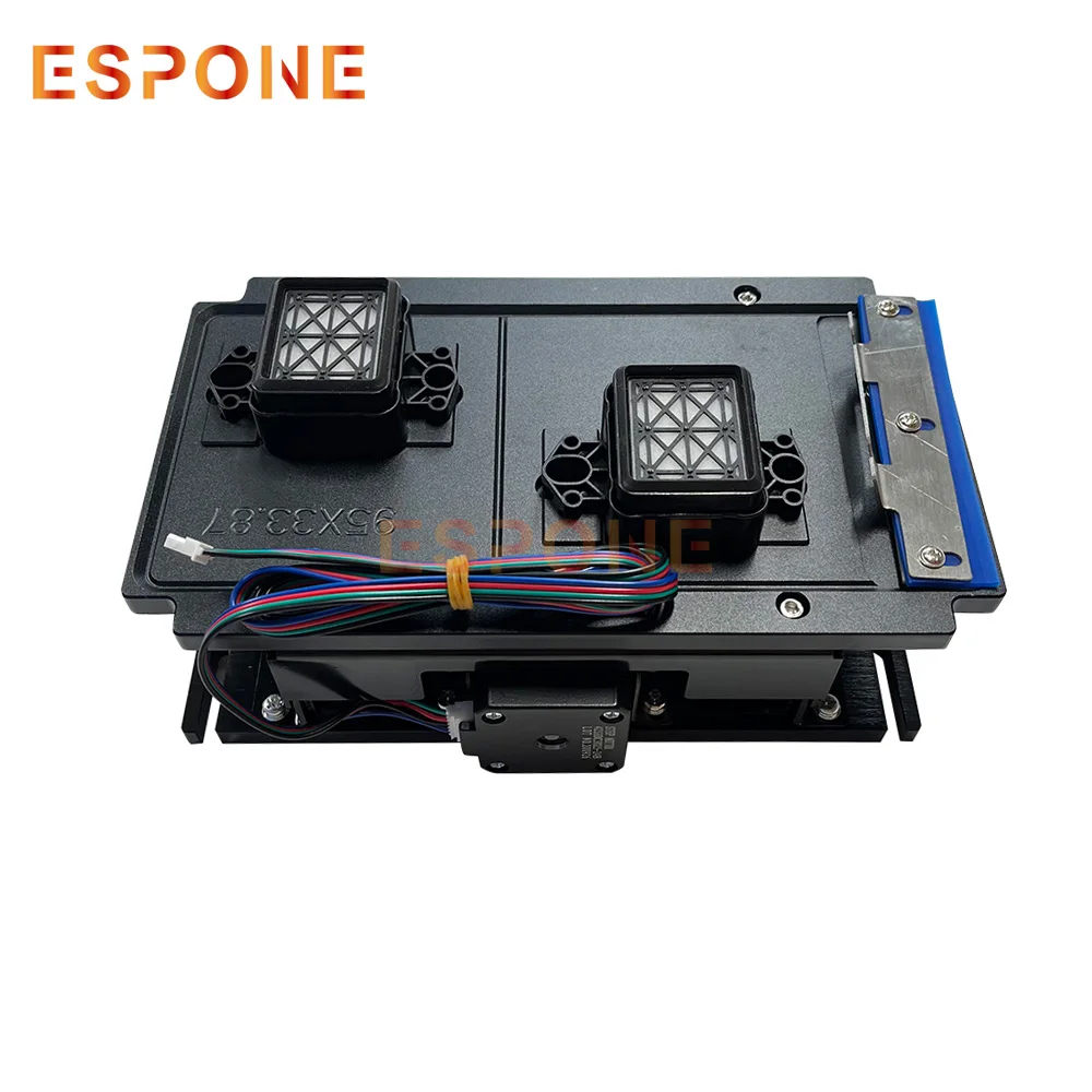 ESPONE Double Head lifting Capping Station for XP600/DX5/DX7/4720/I3200 Head Pump Assembly with Single Motor Aluminum alloy