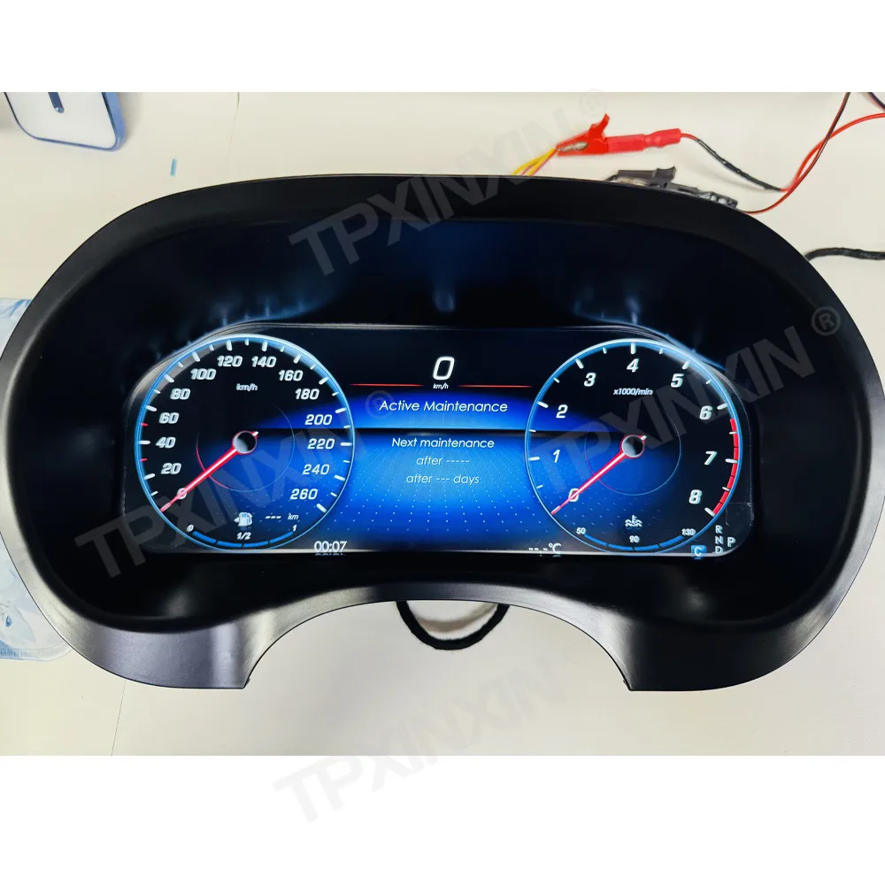 

Auto Car Digital Cluster For Mercedes Benz Vito 2016-2023 LCD Instrument Panel Speedometer Odometer Dashboard Virtual Cockpit