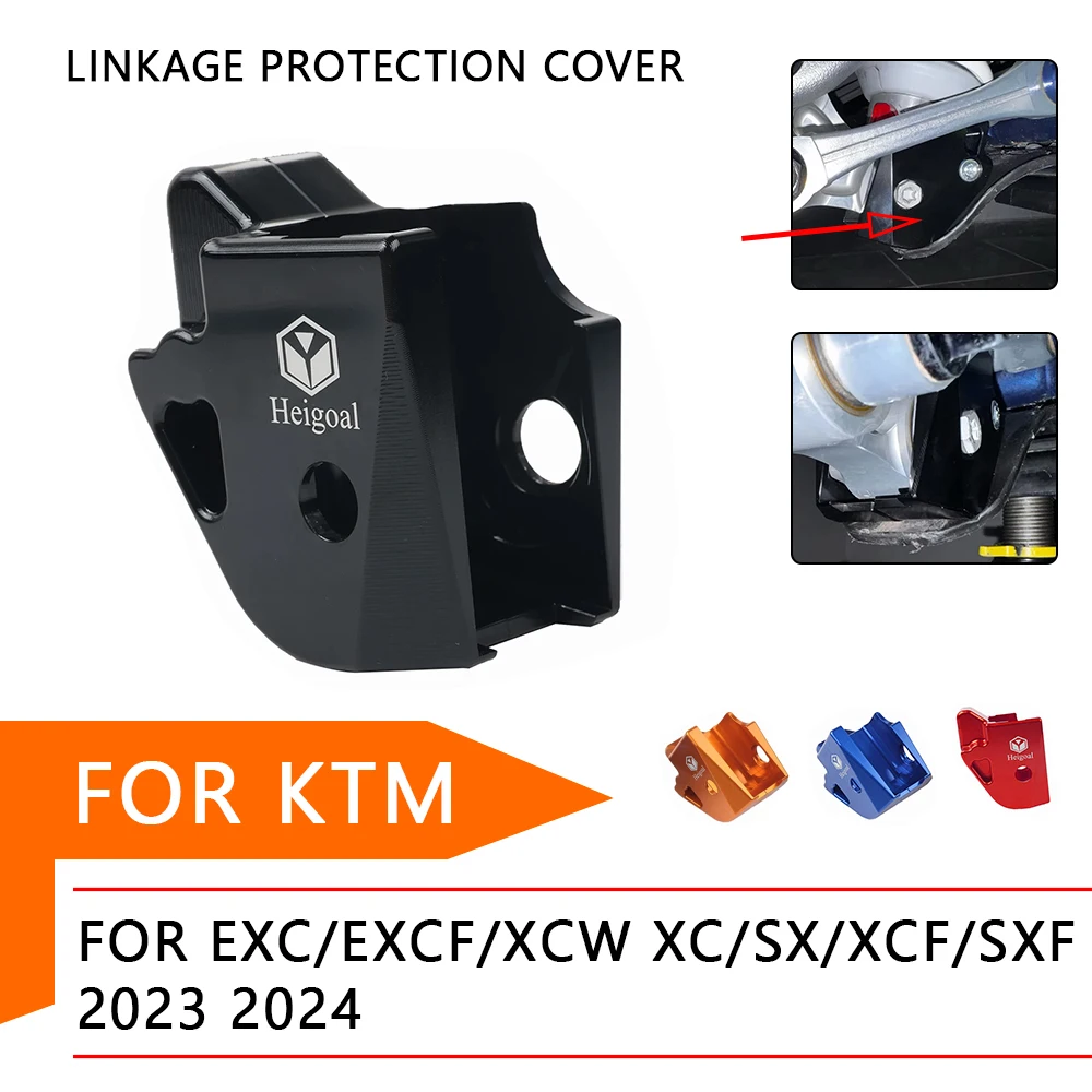 

Motorcycle Rear Shock Absorber Linkage Guard Cover For KTM EXC EXCF XCW XC SX XCF SXF 125 150 200 250 300 350 400 450 2023 2024