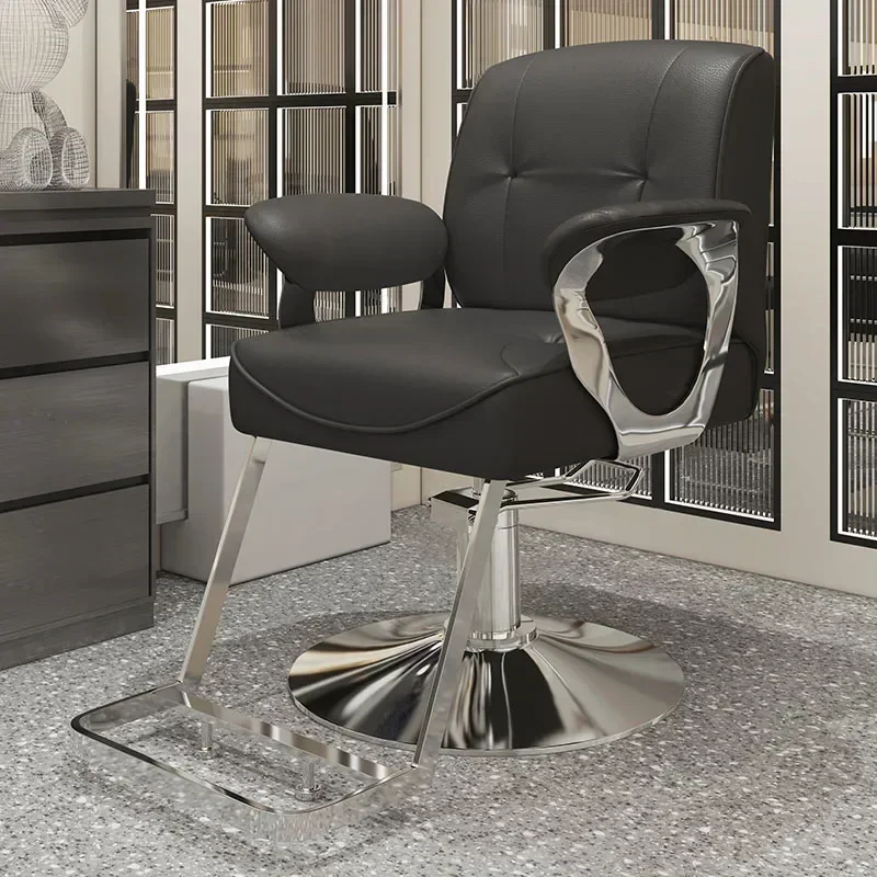 

Professional Barber Chair Barbershop Hairdresser Salon Hairdresser Luxury Beauty Chair Swivel Cadeira De Barbeiro Furniture