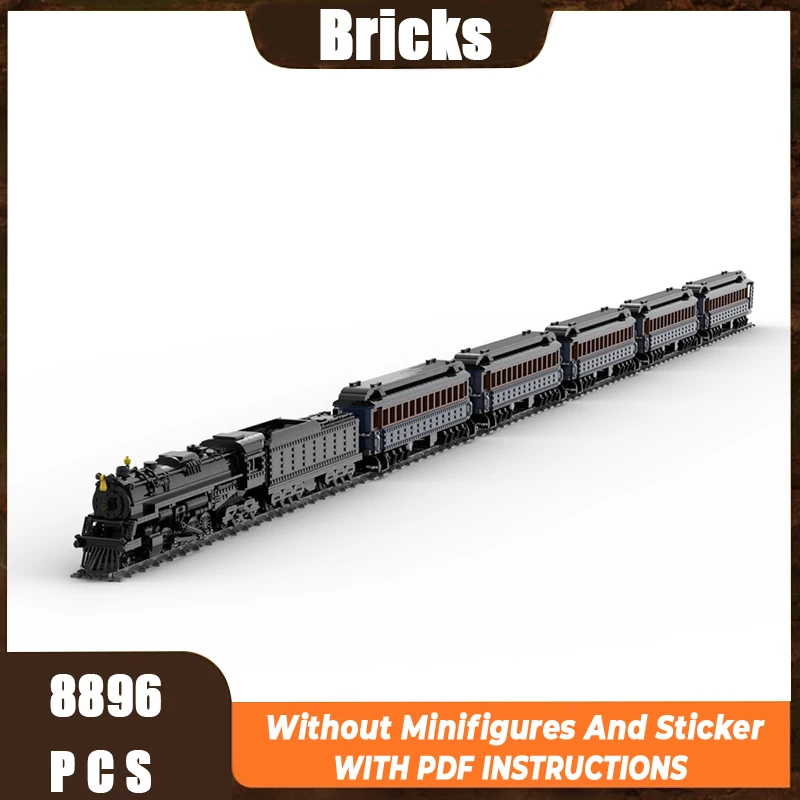 

Exquisite New Product MOC Building Block Model Polar Express Train Technology Modular Children's Toy DIY Assembly Set
