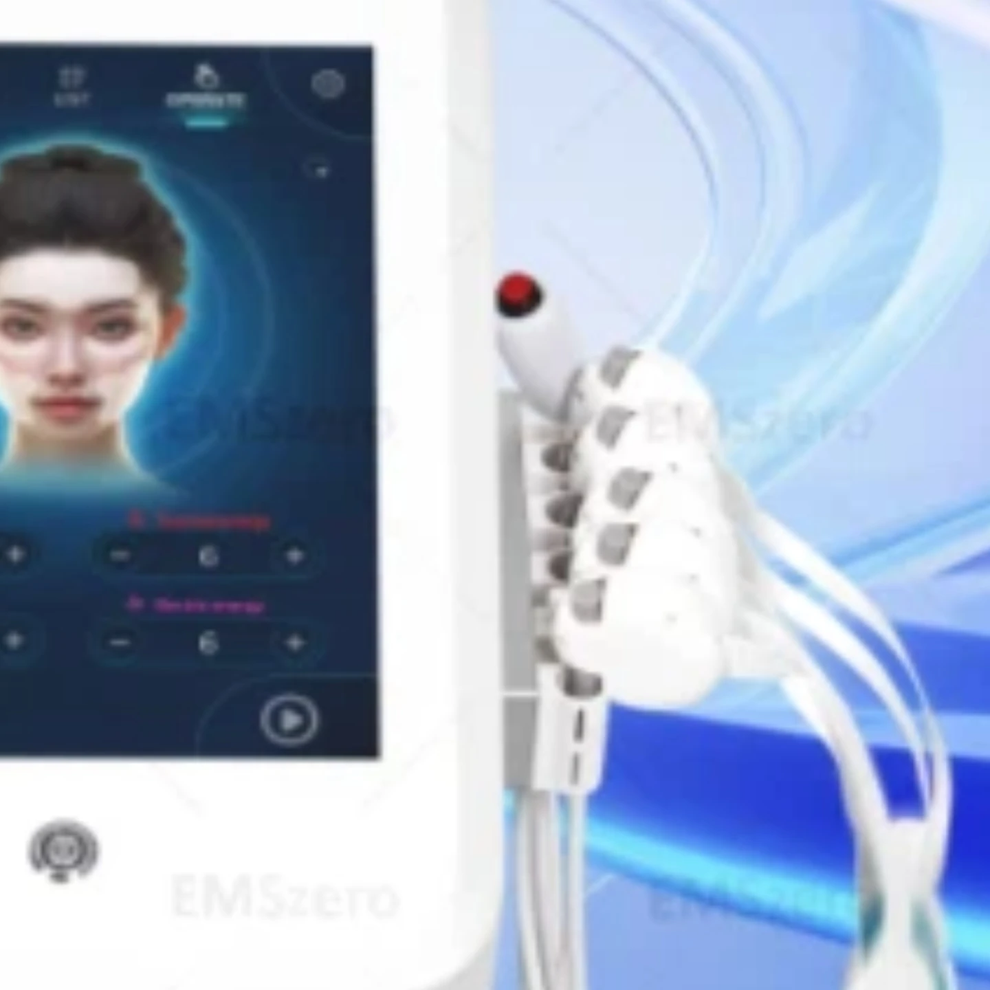 

Facial EMS Massager RF Skin Tightening Anti-aging Muscle Stimulator Skin Rejuvenation Lifting