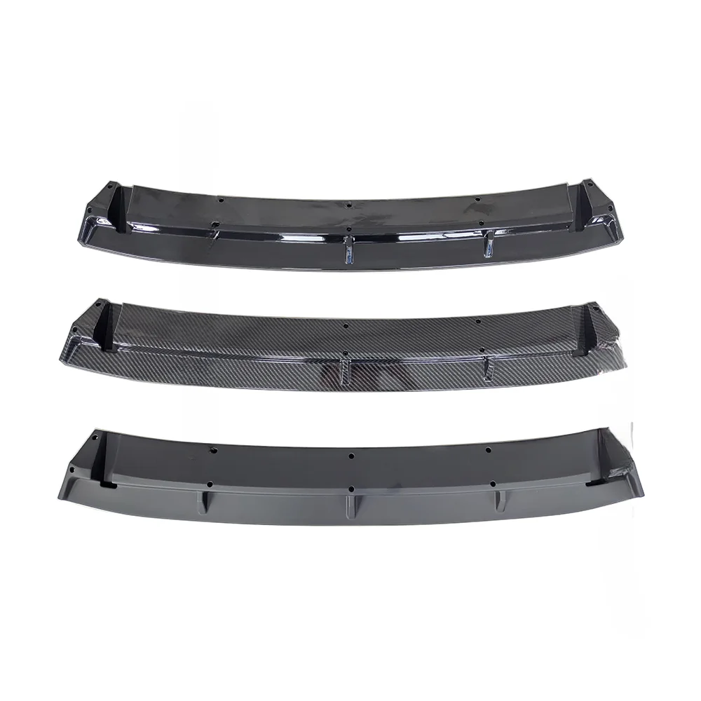 For Audi A3 S3 2016 2017 2018 2019 Front Bumper Lip Chin Deflector Guard Decoration Styling Accessories Modified Carbon Fiber