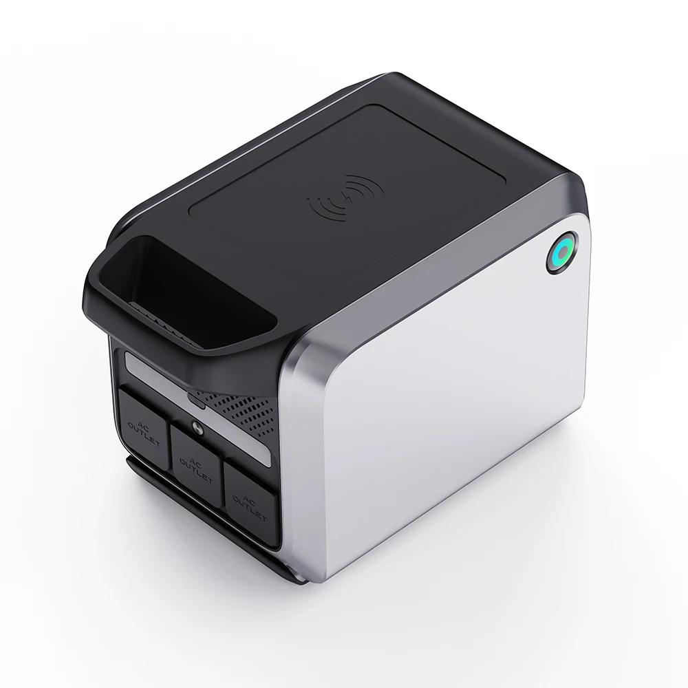 512Wh 100V 120V 230V 600W نظام مولد الطاقة الشمسية محطة طاقة محمولة مع العاكس للتخييم العائلي والمغامرة الخارجية #6