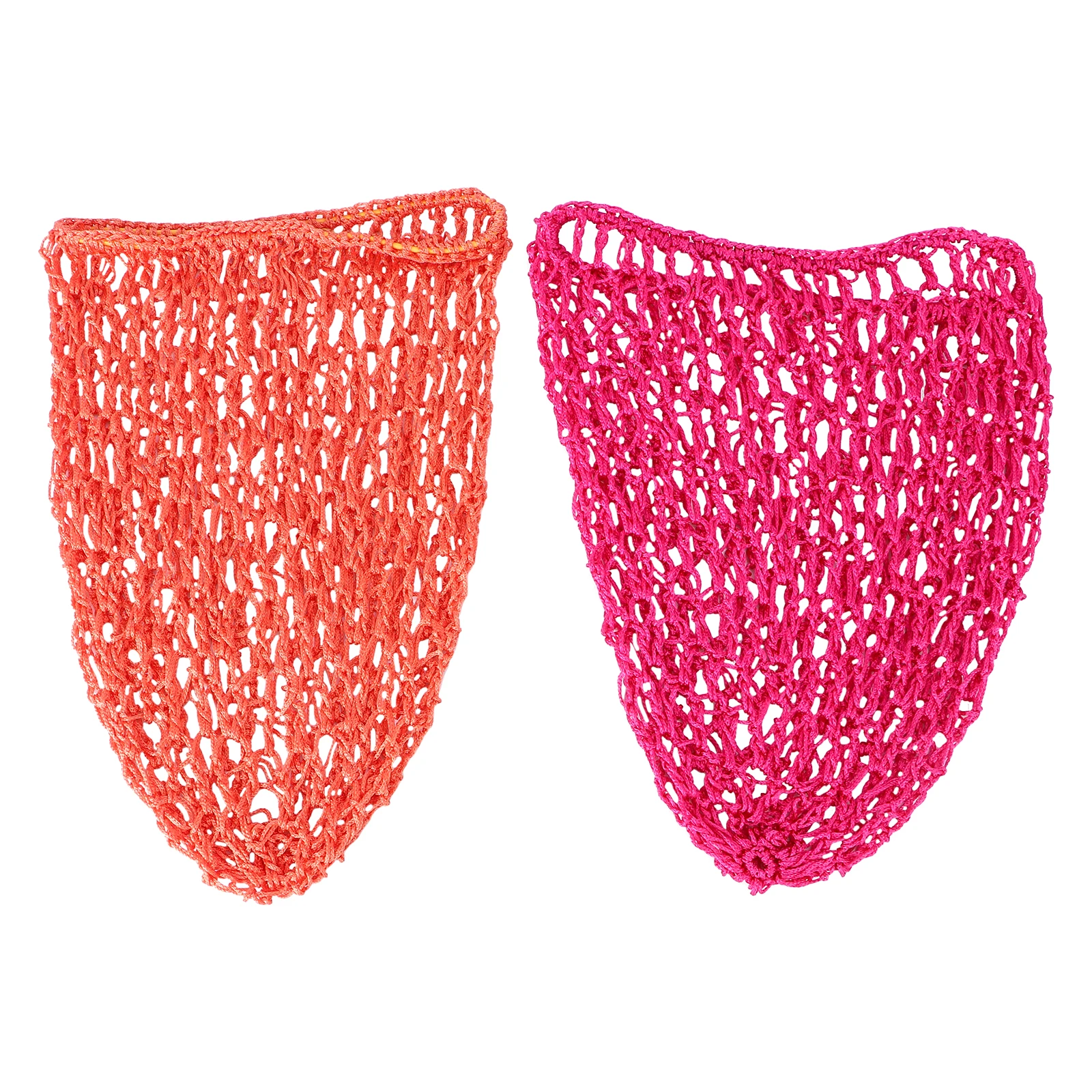 

2pcs Mesh Ladies Crochet Sleep Hats Women Protect Hair Long Sleeping Hat Net Hair Protector Durable