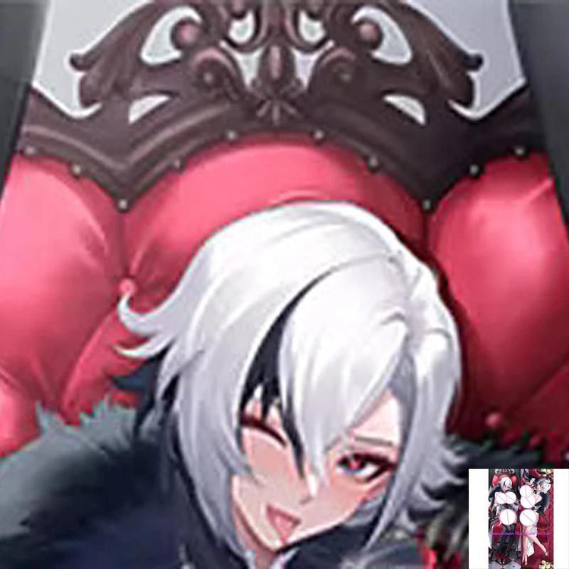

Anime Dakimakura Pillow Case Arlecchino Sexy and Busty Beautiful Girl Double-Sided Halloween Decoration