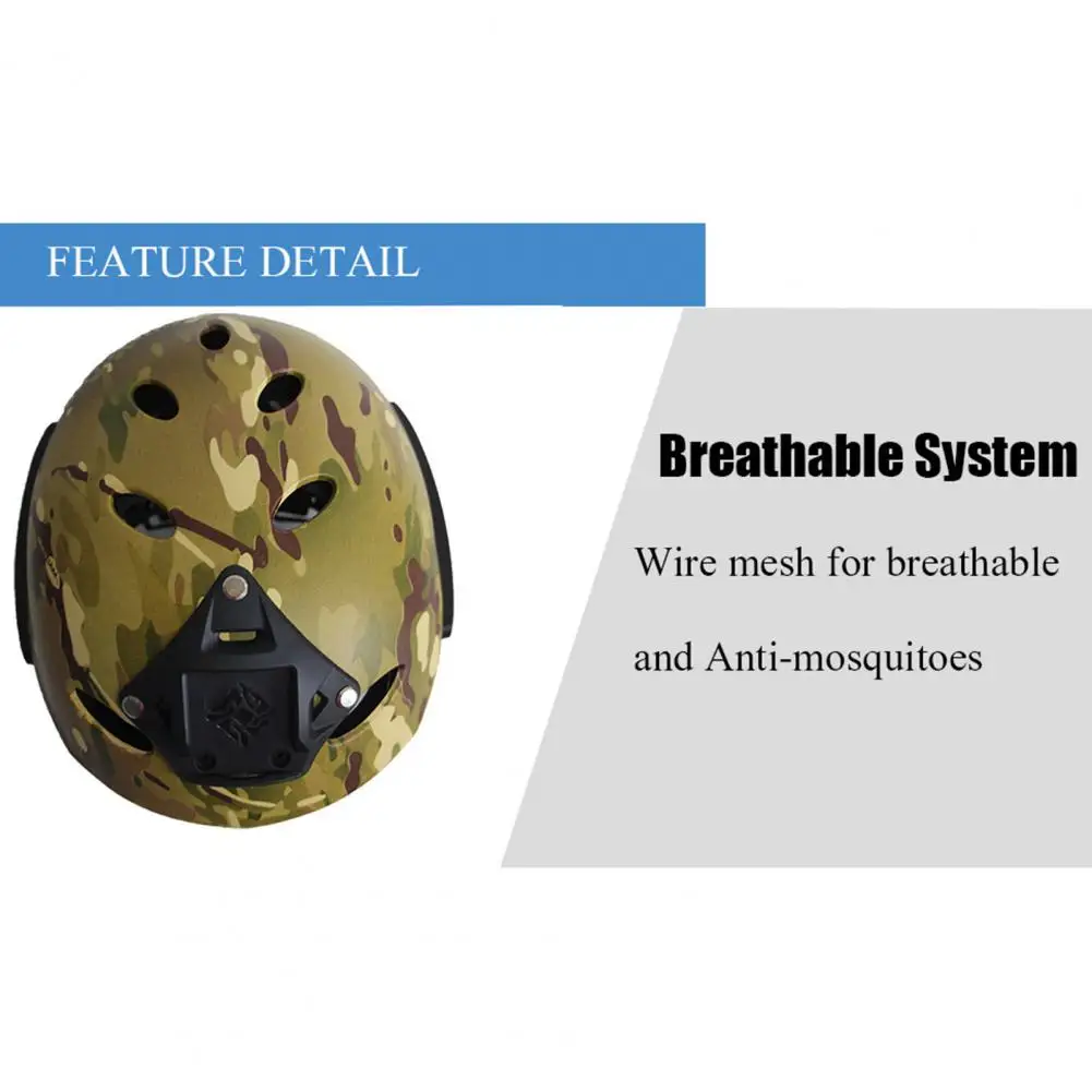 Cycling Helmet Ultralight Impact resistant Adult Riding CS Protective Helmet for Outdoor Sports Hunting Accessories