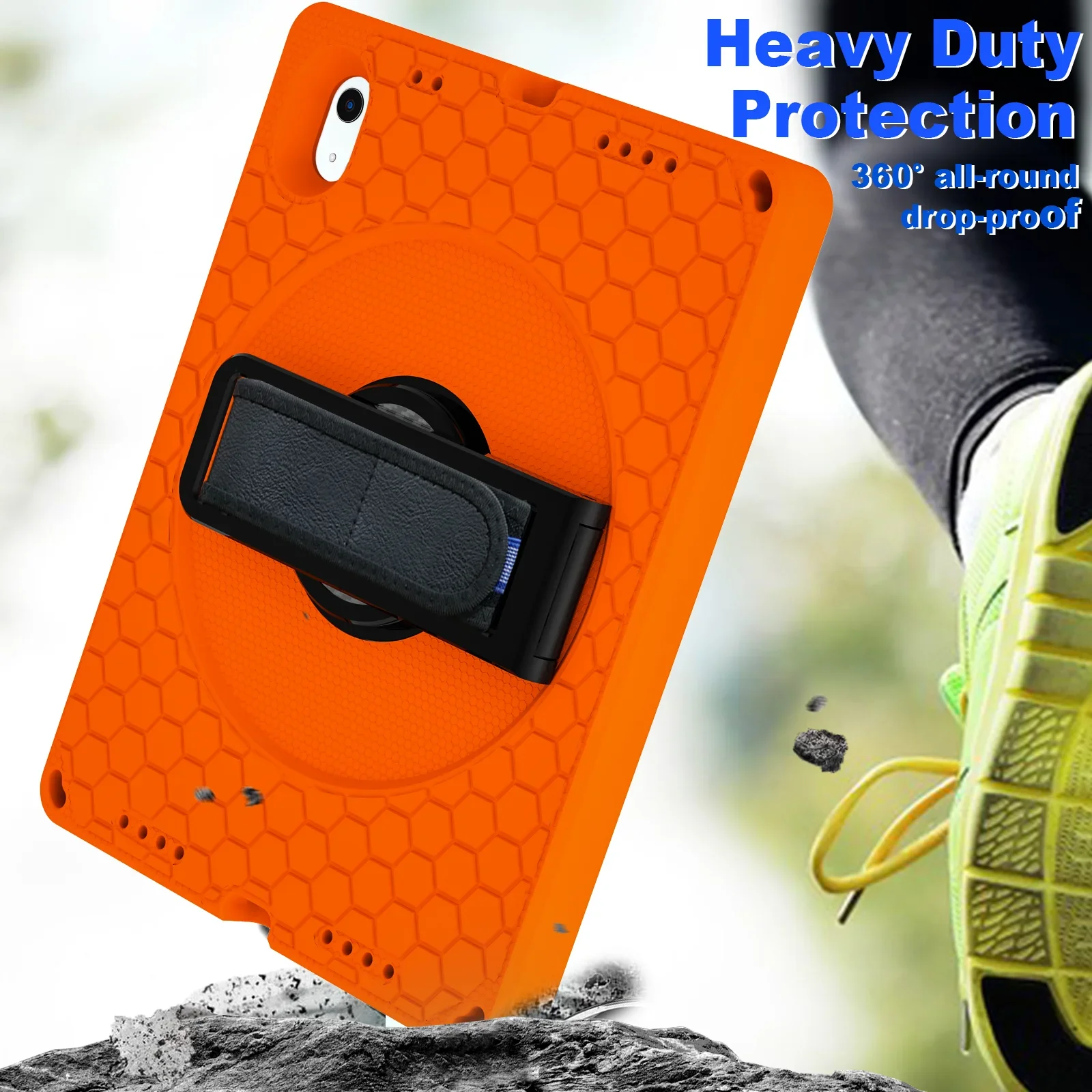 Etui EVA Kids do iPada A16 Air 11 2024 4 5 10.2 8 9th 10th 10.9 2022 Kickstand Handle Wytrzymały, odporny na wstrząsy pokrowiec na tablet