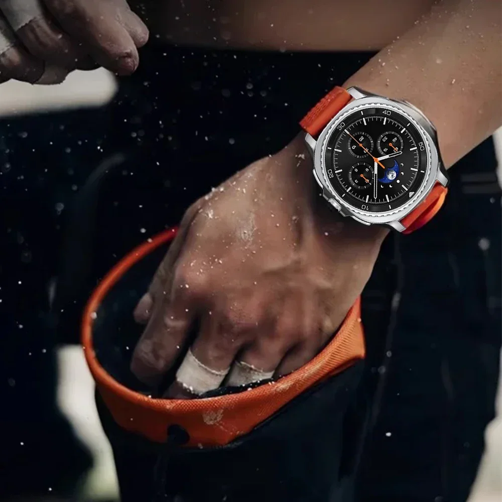 Silicone Strap for Samsung Galaxy Watch 8 Classic 46mm/8 40mm 44mmfor Soft Breathable Wristband for Galaxy Watch Ultra 47mm 2025