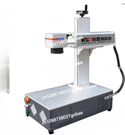 Desktop Fiber Laser Marking Machine Small Automatic Portable Metal Engraving Machine