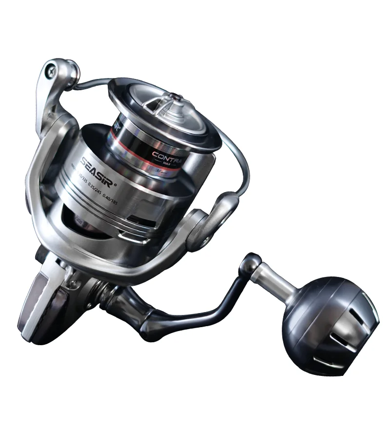 SEASIR CONTRA MAX High-end Metal 9+1BB Max Drag 25KG/44-25LB 5.7:1/5.1:1 Alloy Gear SW For Salt Water Spinning Fishing Reel