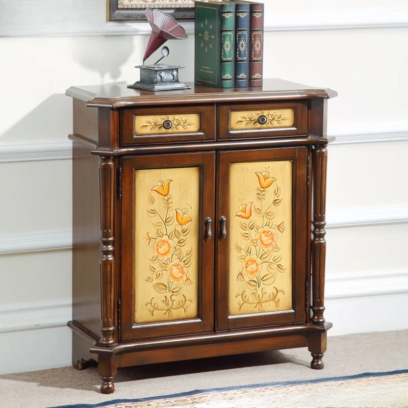 

Furniture, ultra-thin shoes, foyer entrance, living room storage, two buckets and two doors