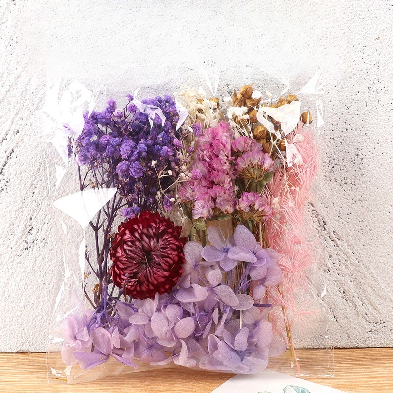 8 ألوان الاصطناعي محاكاة زهرة السماء ستار المواد مجموعة DIY زهرة مجموعة محاكاة مواد الديكور المنزلي حزمة #6