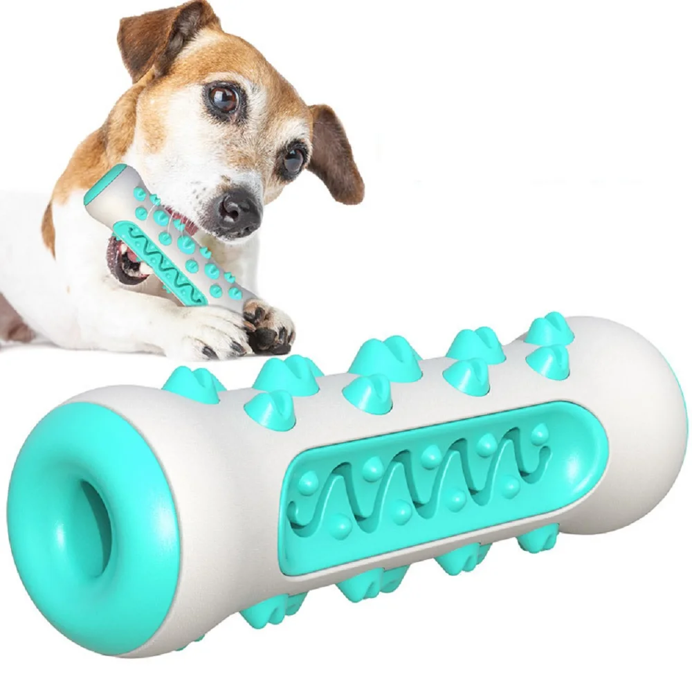 Pet Supplies Amazon Pop Dog Toys Teething Sticks Chewing Resistant Teeth Cleaning Bones Dog Toothbrush Toys Bites