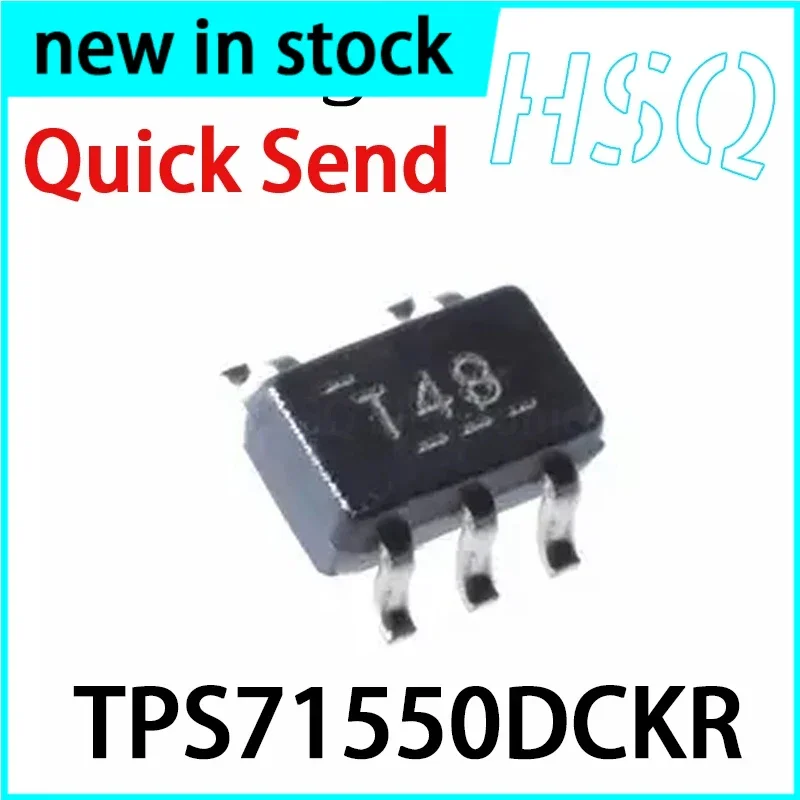 1PCS TPS71550DCKR Silk Screen T48 Linear Regulator Packaging SC70-5 Brand New Original