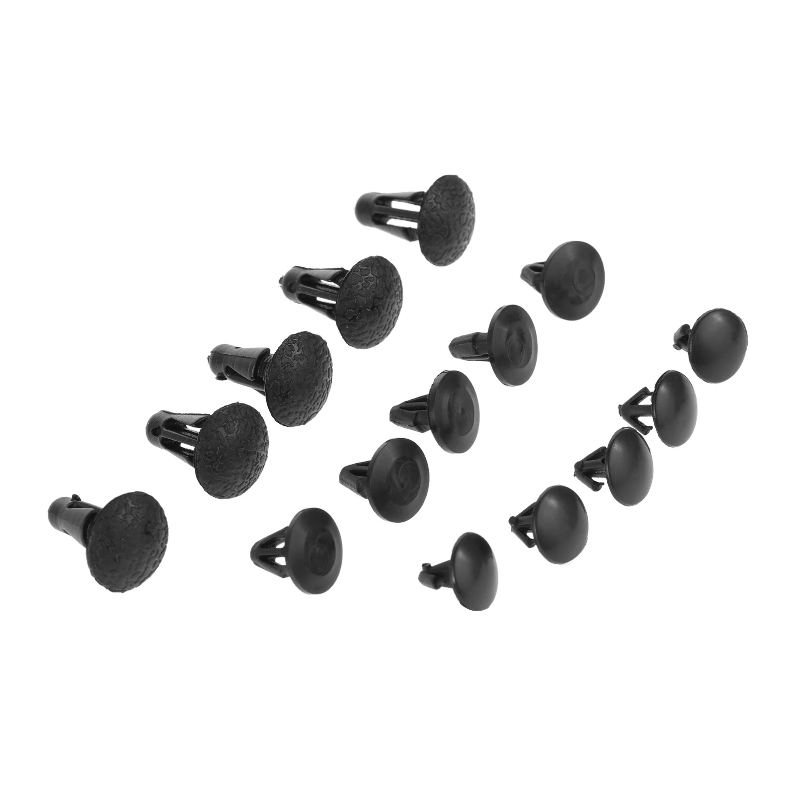 15Pcs Door Rubber Seal Strip Clamp For Nissan Teana Sylphy Tiida Geniss Livina Qashqai X-trail Plastic Fastener Car Accessories