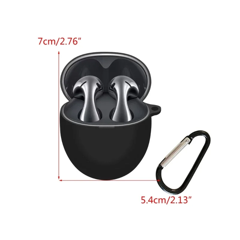 Compatible For Huawei FreeBuds 5 Earphone Cover-Shell Shockproof Anti-scratch Protective Sleeve Washable Housing Dustproof Case