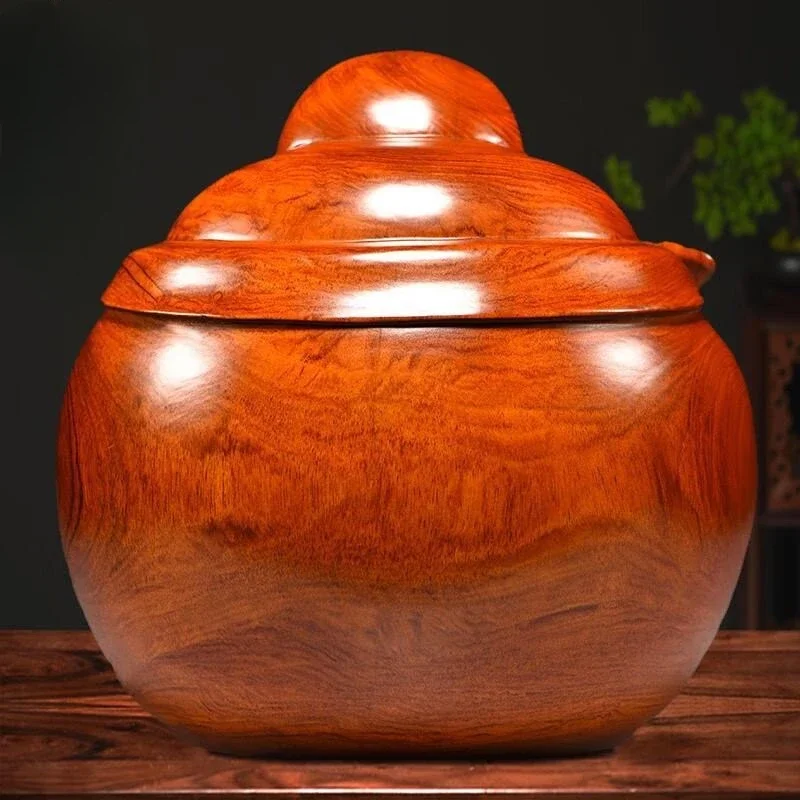 1pc Solid Wood Maitreya Buddha Statue Ornaments Solid Wood Carving Crafts Home Worship of Buddha Statues Feng Shui Figurine
