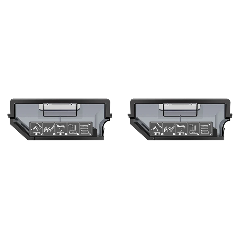 

X17A 2025 NEW-2X пылесборник, детали контейнера для пылесборника для ECOVACS Deebot X1 OMNI/TUBRO T10, аксессуары для пылесборника B