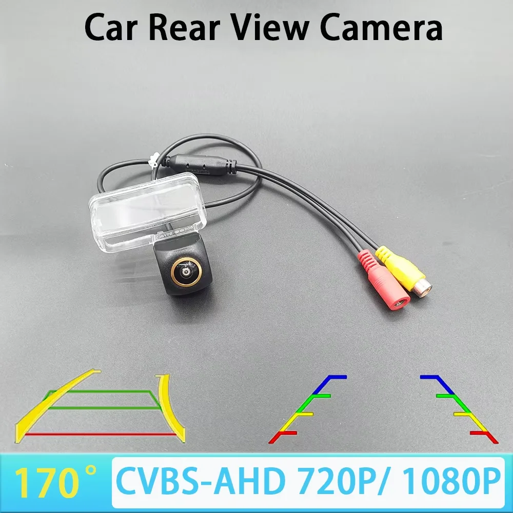 AHD 1080P CVBS Fisheye-Rückfahrkamera für Citroen C3/C3 Picasso MK1 Berlingo MK1 MK2 C4 Picasso C4L Peugeot 207