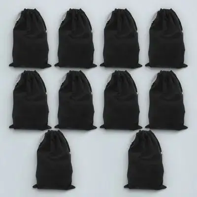 10 pcs Drawstring Storage Bag Large Gear Capacity Travel Portable Halloween Christmas New Year Camera Lens Pouch Ski