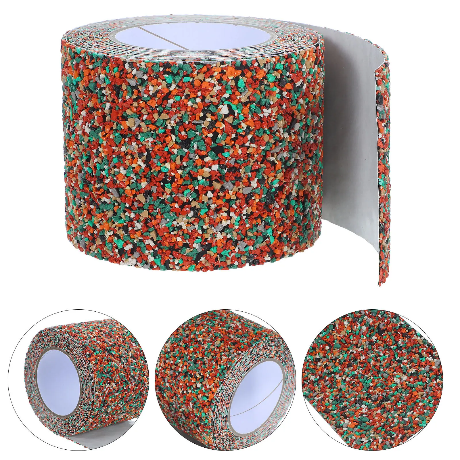 Rubber Particle Non Slip Tape 4.33inch X 9.84ft Self Adhesive Waterproof Safety Grip Tape for Indoor Outdoor Steps Stair Treads
