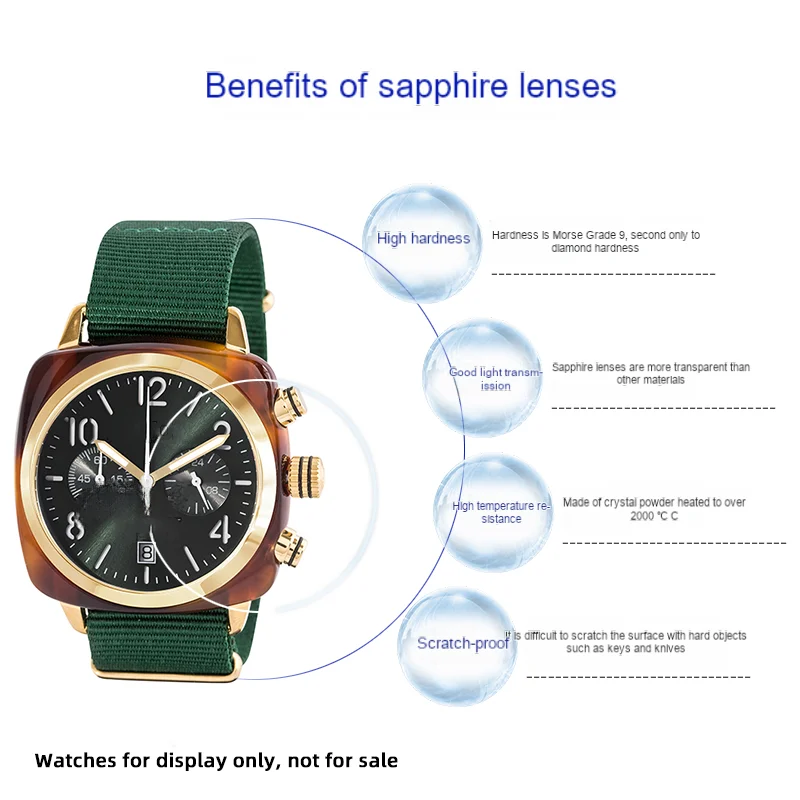 Case Glass Mineral Glass For Briston Glass Watch Mirror Sapphire Lens Scratch resistant Glass Mirror Repair Replace  Accessories