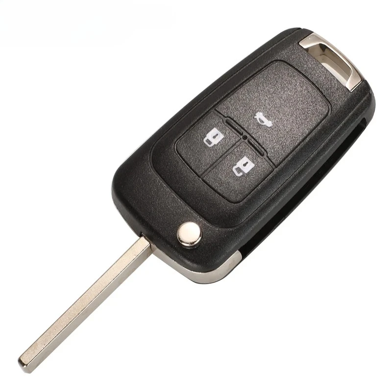 Flip Remote Car Key Shell For Chevrolet Cruze Epica Lova Camaro Impala Fit Astra J Corsa E Insignia Zafira C 2 3 4 5BT