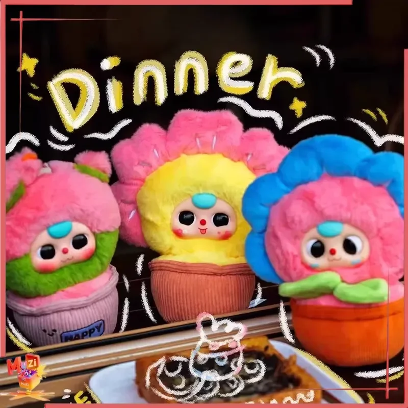 

Новый горшок цветочной серии Baby Three виниловая слепая коробка для лица Креативные милые украшения для девочек Сердце Модные игрушки и куклы Подарки