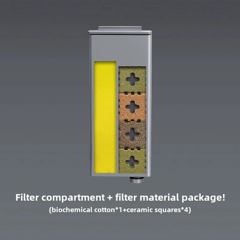 For Xiaomi aquarium 2 generation filtration modification filter media physical filtration module removable upgrade accessories