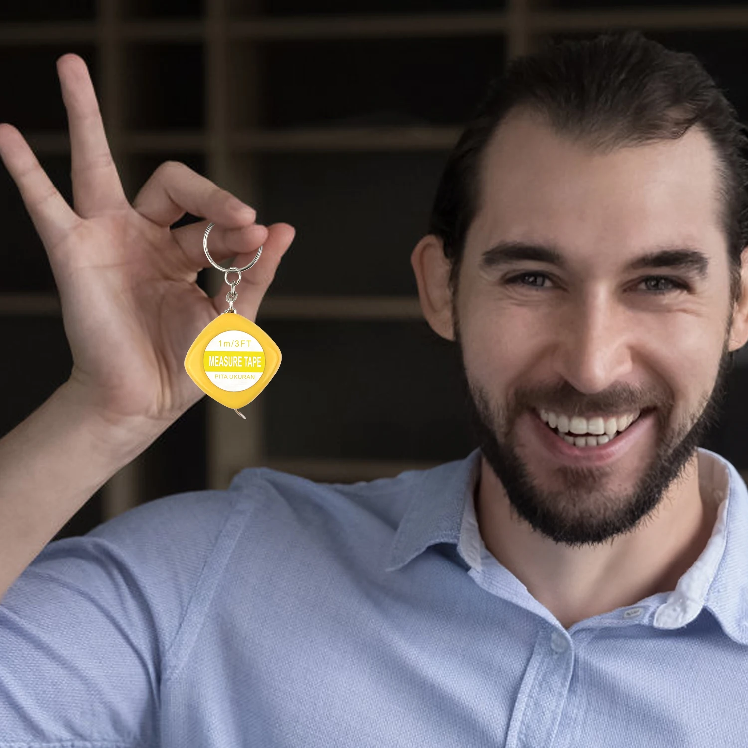 Nuovo e unico metro a nastro con scosse elettriche, intrattenimento per scherzi, giocattoli per scherzi, intrattenimento per amici di scherzo