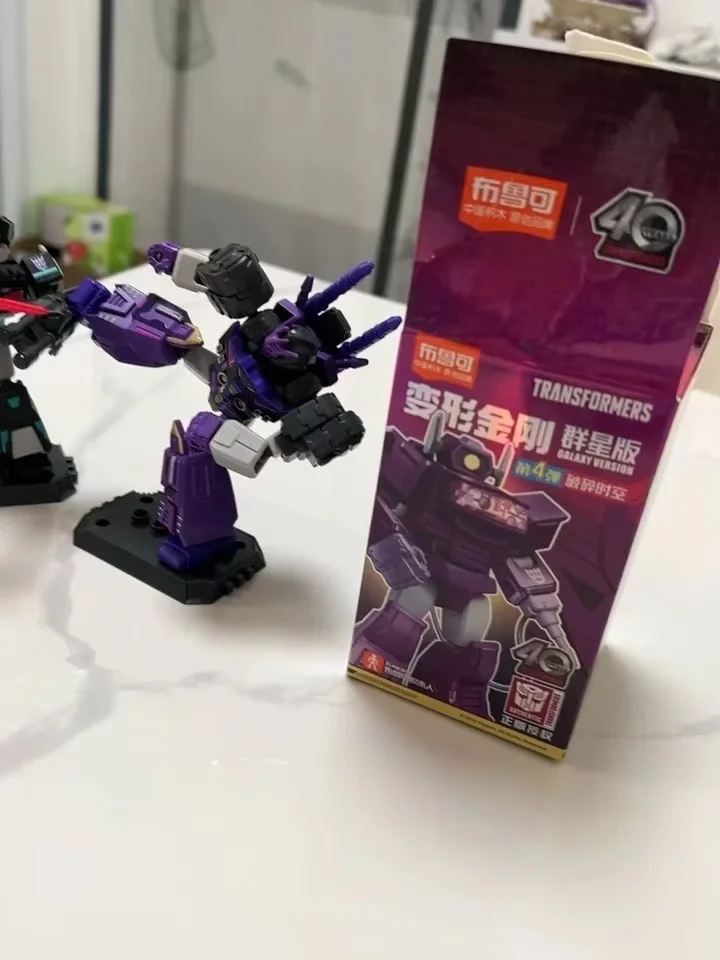 new Bruck Jimmon Transformers Star Edition  Fourth Bullet Fourth Generation Shockwave Tarn Toy Blind Box Genuine Edition gifts