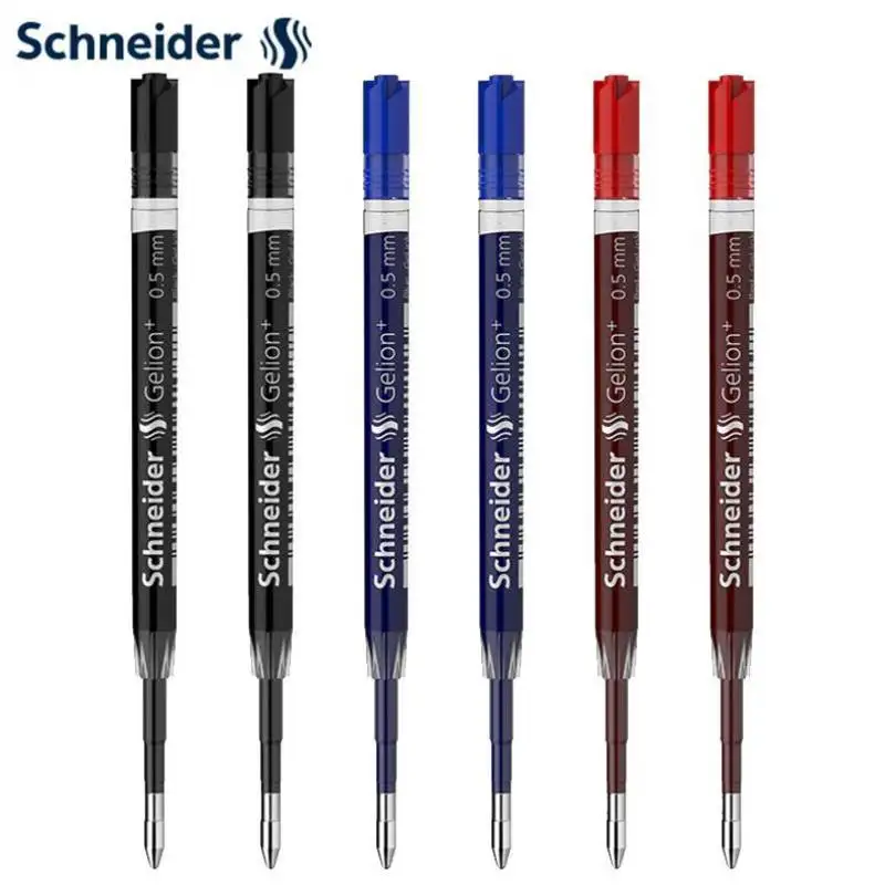 Germany Original Schneider Gelion+ neutral gel pen refill cartridge core European standard G2  refill