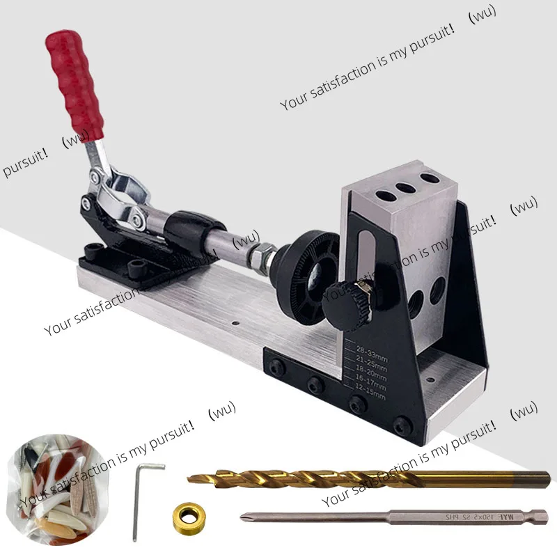 New Woodworking Oblique Hole Positioner Open Hole Drilling Oblique Machine Pocket  Jig Hard WYF