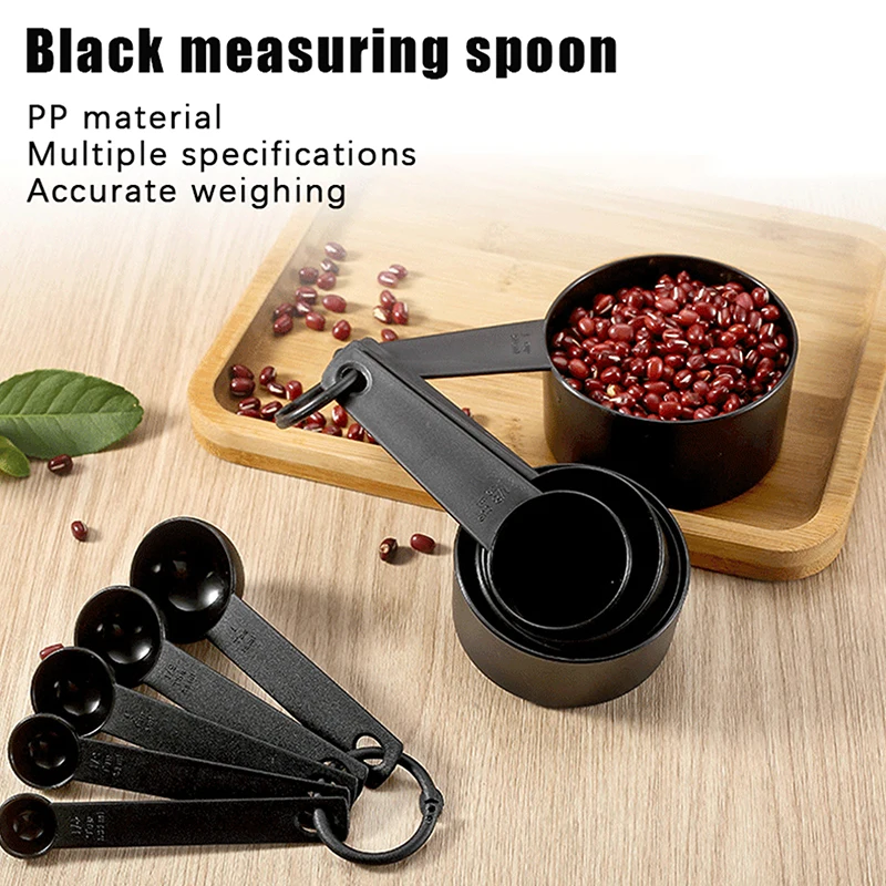 5Pcs Creative Measuring Tools Kitchen Measuring Spoons Teaspoon Sugar Scoop Cake Baking Flour Measuring Cups Kitchen Spoons