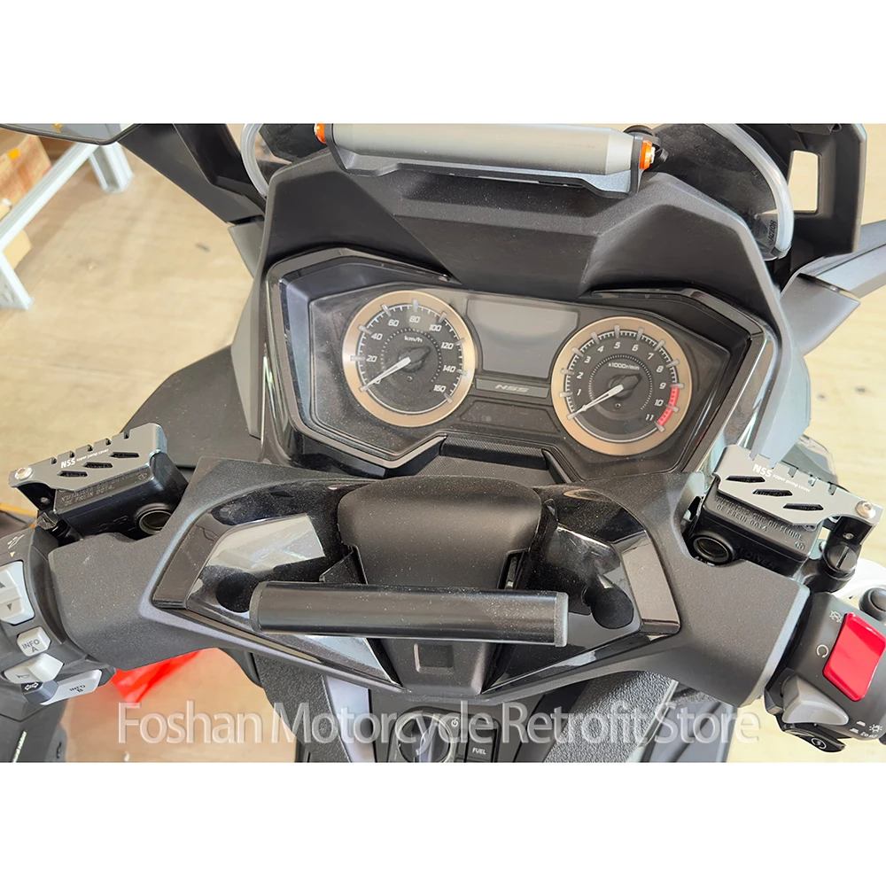 Peças da tampa do tanque líquido do freio, Acessórios da motocicleta para Honda Forza 300 Nss 300 Nss 350 2018 2019 2020 2021 2022 2023