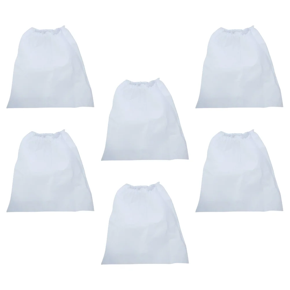 6 قطعة مانيكير مكنسة كهربائية كيس لجميع الغبار تصميم مرن لصالون الأظافر توريد مجمع الغبار استبدال حقيبة مسمار الفن التبعي