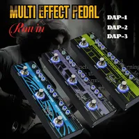 Rowin DAP Guitar Multi Effects Pedals Delay ReverB Distortion Pedal Electric Guitar Bass 3 in 1 Effects Roto Engine Ocean Verb