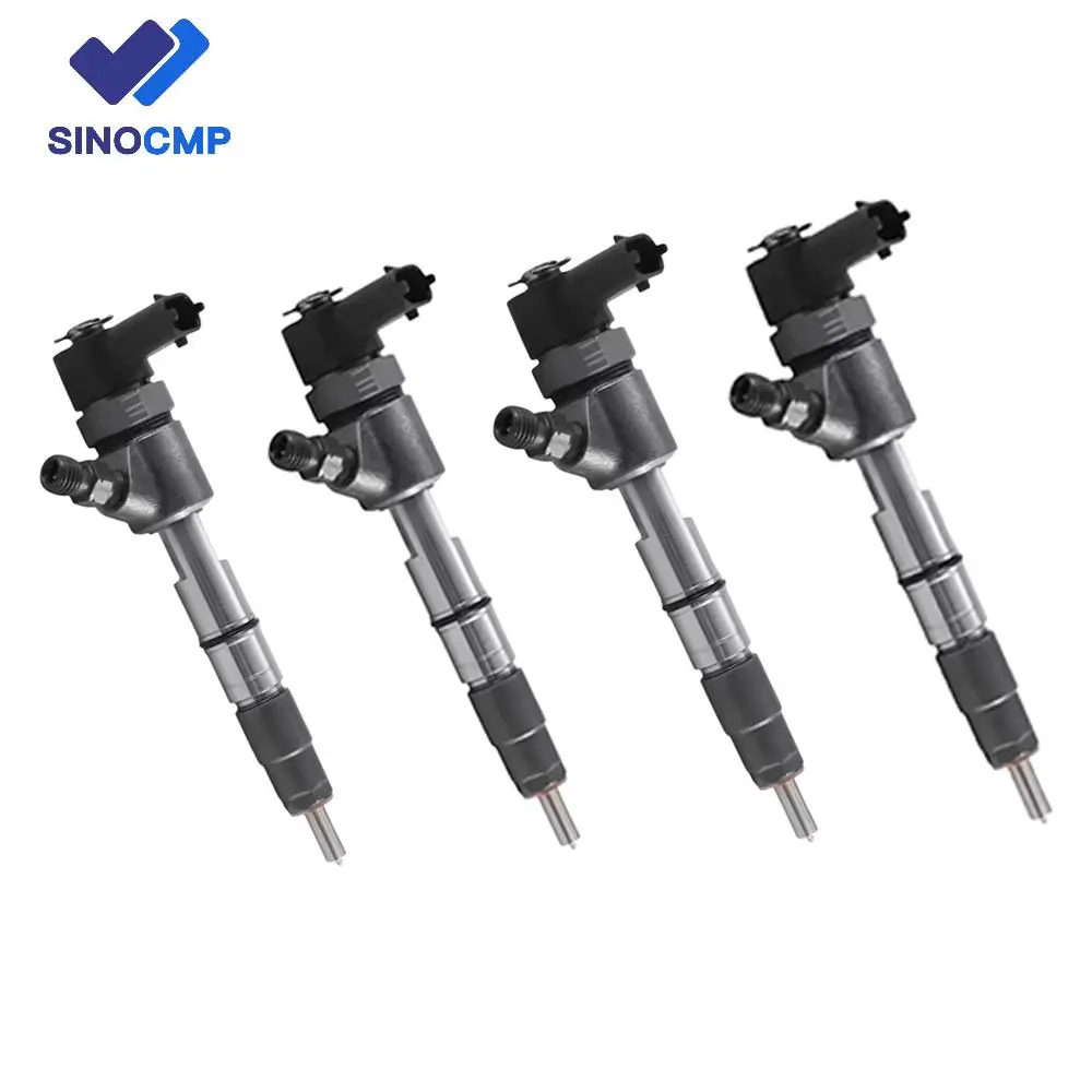 

4pcs New Fuel Injector 0445110782 For Weichai Engines Common Rail Injector Assembly