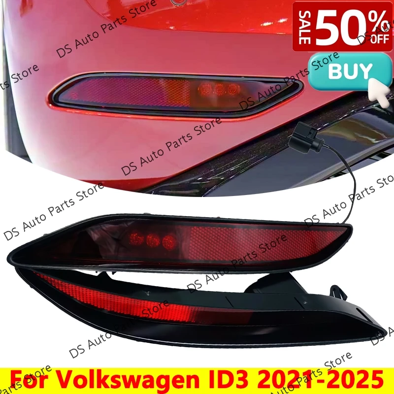 

Для Volkswagen VW ID3 2021 2022 2023 2024 2025 задний бампер противотуманная фара противотуманная фара противотуманная фара стоп-сигналы задняя противотуманная фара