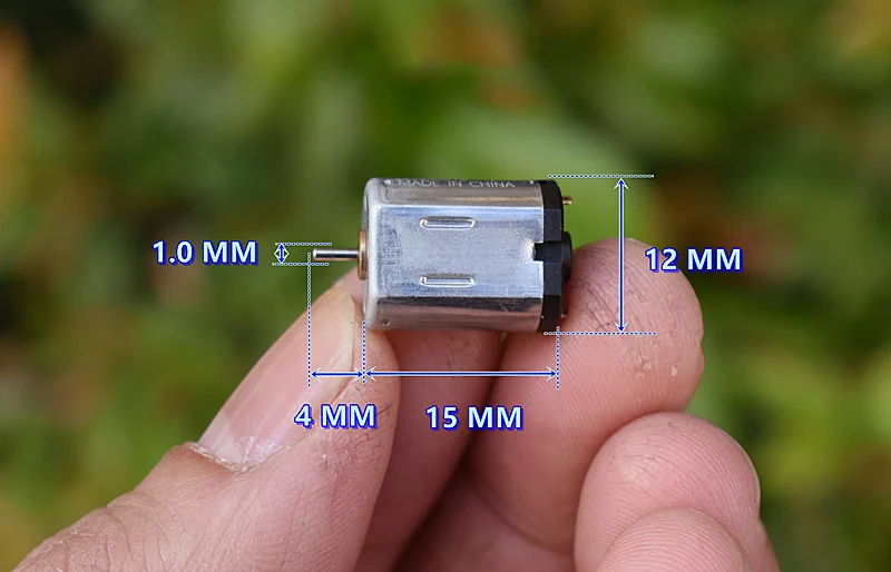 MABUCHI FF-N20PN-1855 Mini N20 Motor DC1.5V 20000RPM High Speed Small 10mm*12mm Motor DIY Car AV CD DVD Player Electronic Lock