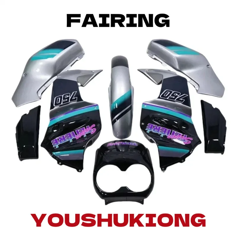 

Set Motorcycle fairing blue&white Fits For YAMAHA Tenere700 XTZ 750 TENERE 750