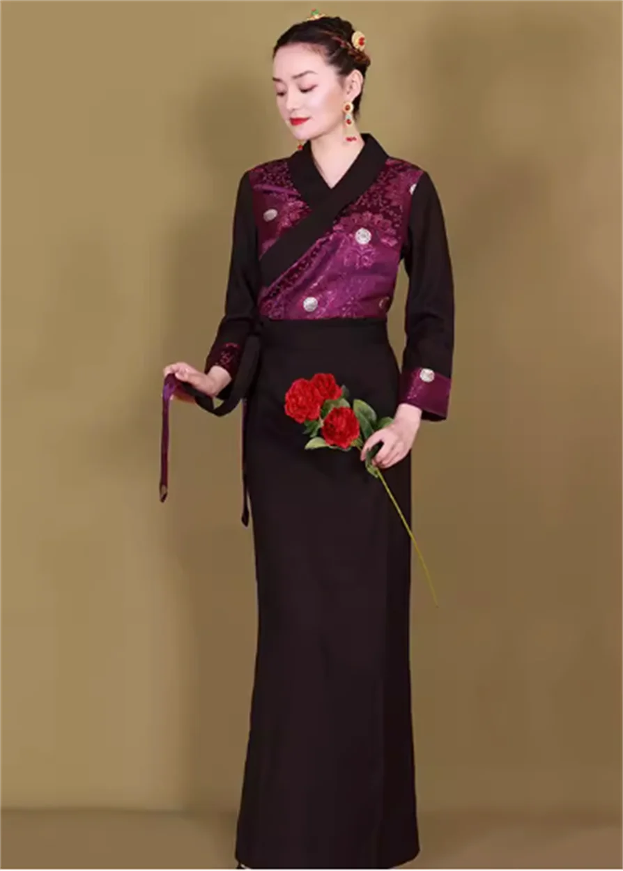 New national style dress Xizang coat