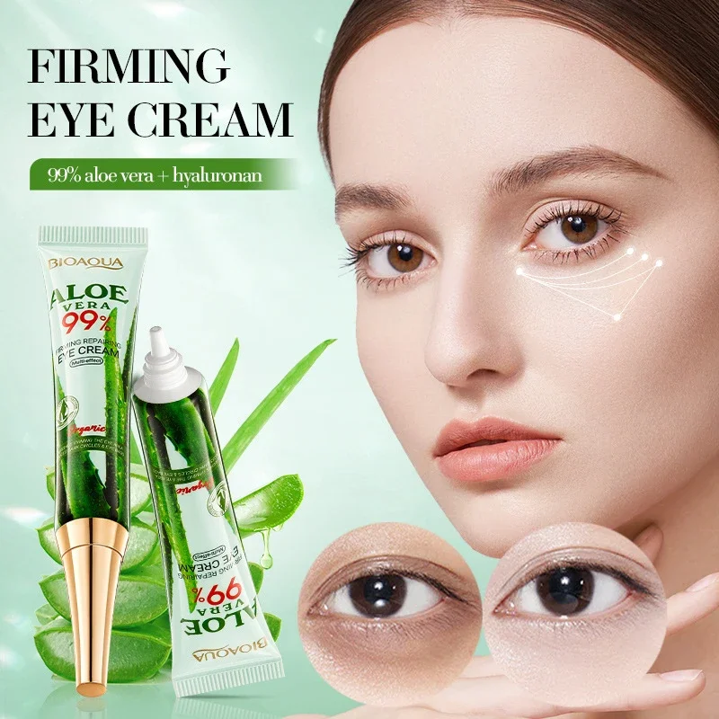Aloe Vera Eye Cream Multi effect Firming Repairing Anti Dark Circles Remove Eye Bag Moisturizing Eyes Skin Care Products