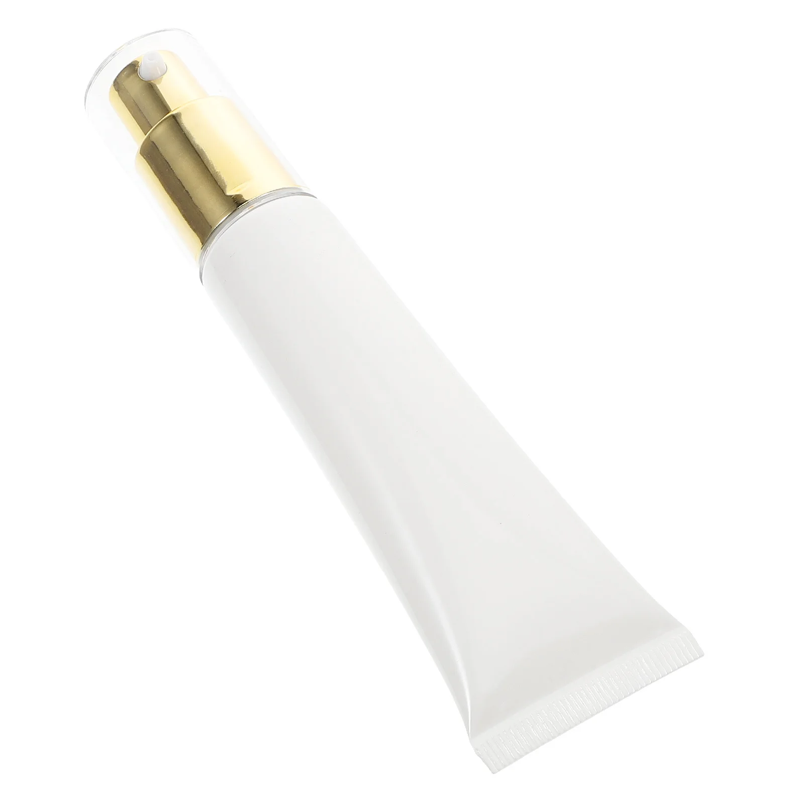 

Refillable Squeeze Bottle with Pump Dispenser Travel Size Soft Tube Small Makeup Lotion Dispenser Reusable Container