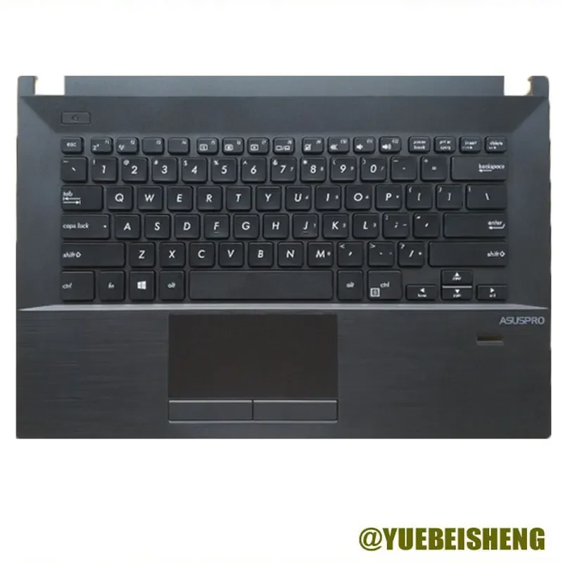 YUEBEISHENG               New For ASUS  PRO451L PU450C PRO451 PU450 PU451 PU451J palmrest US keybaord upper cover,Black color