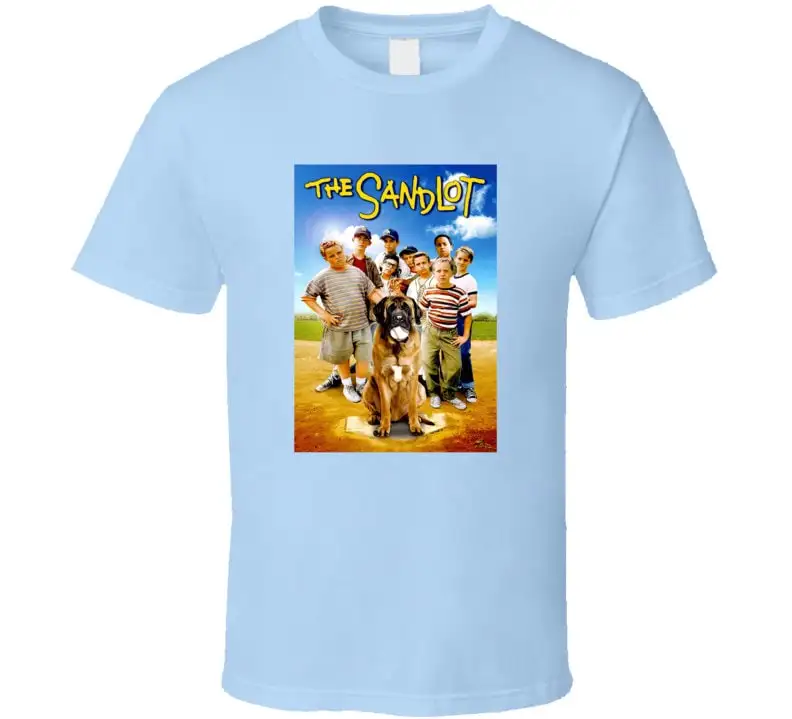 The Sandlot Movie T Shirt Cool 90s Baseball Sports Film